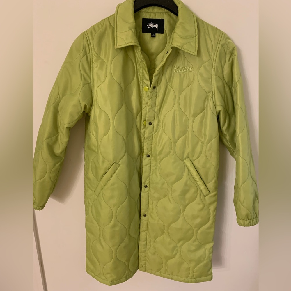 Stussy Jacket - Neon Green ( Women’s Jacket)